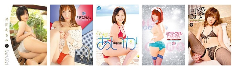 SWINUTION グラビア・アイドル動画 シリーズについて